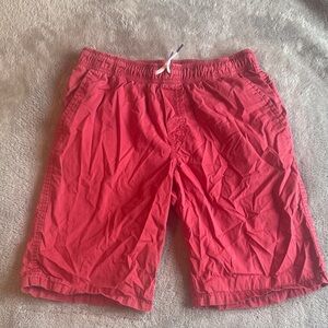 Cat & Jack Deep Red Elastic Waist Shorts